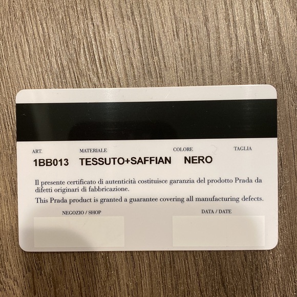 New Prada handbag with top handle and strap - Picture 8 of 8